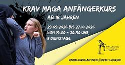 Anfängerkurs Krav Maga Selbstverteidigung für Frauen & Männer 