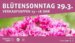 Blütensonntag - verkaufsoffener Sonntag in Lahr