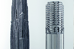 Skulpturen des Künstlers Martin Spengler.