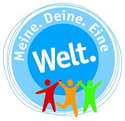 Logo der initiative Meine. Deine. Eine Welt.