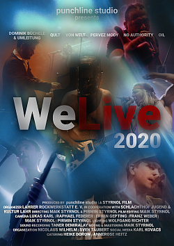 Plakat der punchline GmbH, das die 