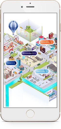 Das Bild zeigt einen Handy-Screenshot der App
