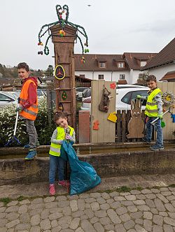 Gruppenbild der Kinder in Mietersheim