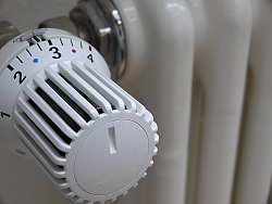 Drehknauf eines Heizkörpers