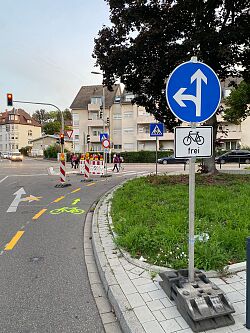 Bild der Kreuzung Willy-Brandt-Straße