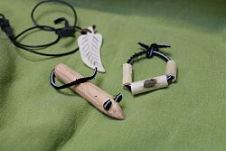 Holzmäuse und anderer Holzschmuck