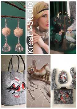 Eine Collage mit Haarbänder und Armbänder 