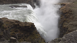 Der Wasserfall Gullfoss 