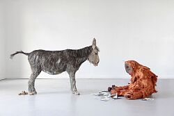 Esel Rucio + Affe Bruno