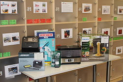 Gegenstände aus der „Bibliothek der Dinge“ 