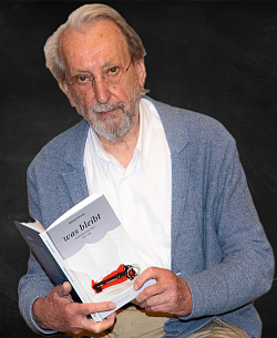 Helmut Hannig mit seinem aktuellen Buch „was bleibt“