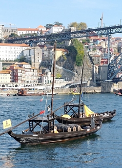 In Porto auf dem Douro