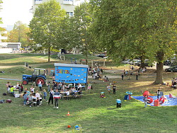 Das Spielmobil kommt in den Lahrer Stadtpark