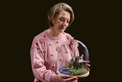 Szenefoto aus der Multimedia-Performance 