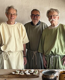 Rüdiger Metzger-Thessen, Frieder Grundhöfer und Friedrich Scheid (von links)