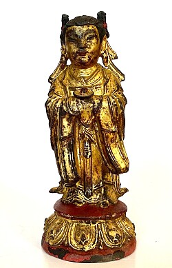 Das Foto zeigt den chinesischen Bronzeguss 