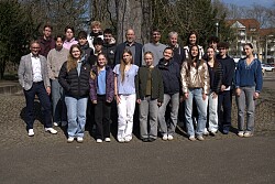 Gruppenbild mit dem Oberbürgermeister Markus Ibert