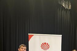 Gruppenbild mit von links: Michael, Judith und Daniel Becker 