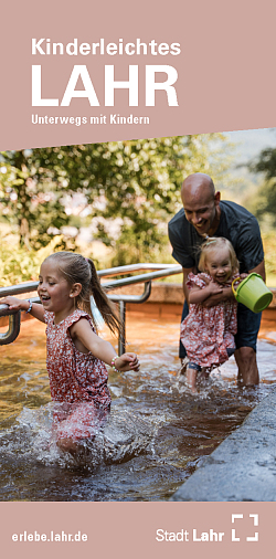 Broschüre &#34;Unterwegs mit Kindern&#34; der Stadt Lahr
