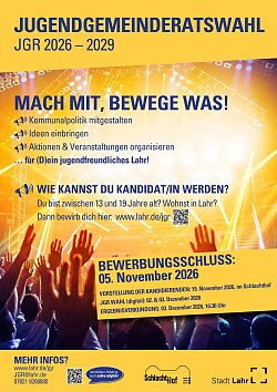 Plakat Jugendgemeinderatswahl 2026