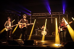 Die Musikband The Rehats auf der Chrysanthema in Lahr