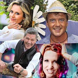 Collage der Interpreten beim Eröffnungswochenende am Sonntag