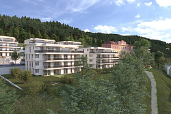 Visualisierung der geplanten Bebauung am Altenberg.