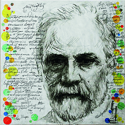 Portrait, Bleistift-Zeichnung