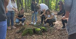 Neue Auszubildende beim gemeinsamen Teamtraining