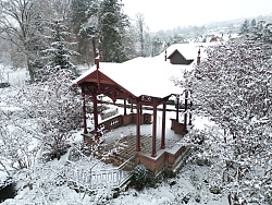 Winterbild mit Drone