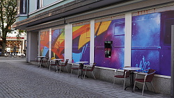 TRAIN #6 der Graffiti-Künstlerin „MAD C“ in der Marktstraße 33