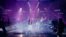 Die Funkband FAT CAT mit Special Guest Hannah Wilhelm bei &#34;WeLive on Tour&#34; in der Sternenberghalle Friesenheim.