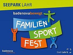 badenova bewegt Familiensportfest 2026

Beim Familiensportfest verwandelt sich der Lahrer Seepark in eine große Spielwiese mit sportlichen Mitmachangeboten für Groß und Klein.
Am Samstag, 4. Juli 2026 veranstaltet die Stadt Lahr gemeinsam mit badenova von 13:00 - 18:00 Uhr das badenova bewegt Familiensportfest im Seepark in Lahr.

Für große und kleine Kinder, Jugendliche und Familien wird eine vielfältige Mitmachwelt aufgebaut und der Seepark verwandelt sich in eine große Spielwiese.

Auch 2026 können sich alle Teilnehmenden auf Tischtennis, Fußball, Judo, Hockey, Schach, Tennis und weitere Sportangebote wie das Spielmobil vom Schlachthof, Hüpfburgen, einen Fahrradparcours und den Bungee-Run freuen.

Außerdem präsentieren sich Lahrer Vereine und Tanzschulen ab 13:00 Uhr mit tollen Showauftritten auf der großen Bühne.

Für das leibliche Wohl ist gesorgt.