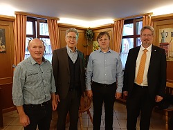 Gruppenfoto der Dienstjubilare der Stadt Lahr