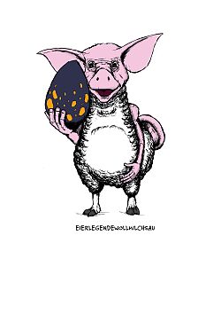 Zeichnung Eierlegendewollmilchsau 