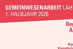 Gemeinwesenarbeit Lahr - Titelbild Programm 1. Halbjahr 2026