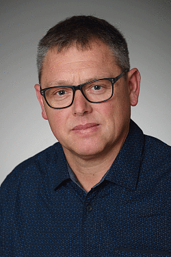 Portraitbild vom Ortsvorsteher von Hugsweier, Georg Bader