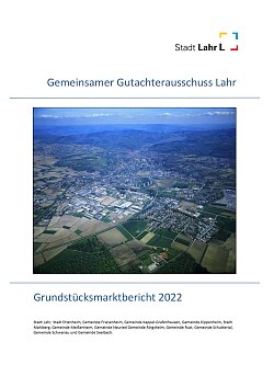Titelbild Grundstückmarktbericht Stadt Lahr