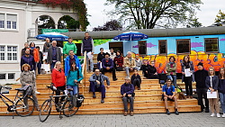 Gruppenbild Gewinner Stadtradeln 2021 