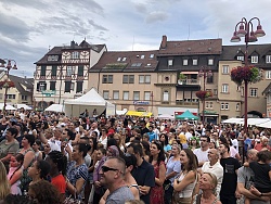 Publikum beim Stadtfest in Lahr