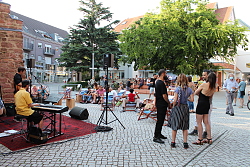 Museumsbar auf dem Museumsplatz, Juli 2021