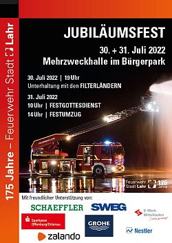 Jubiläumsfest am 30. und 31. Juli 2022
