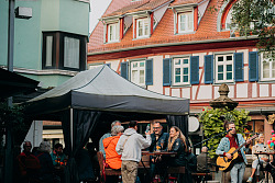 Kulinarik &#38; Musik am Rosenbrunnen