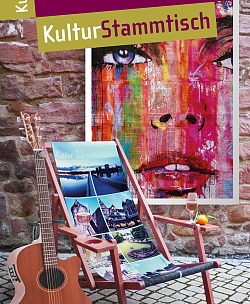 Ausschnitt aus der Titelseite des Flyers zum Kulturstammtisch