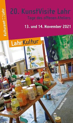 Titelbild des KunstVisite-Flyers