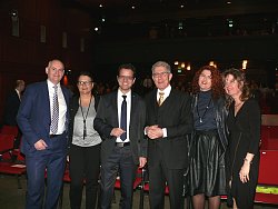 OB Dr. Müller und Gäste beim Neujahrsempfang der Stadt Lahr 2018