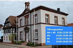 Ortsverwaltung Hugsweier Rathaus Öffnungszeiten