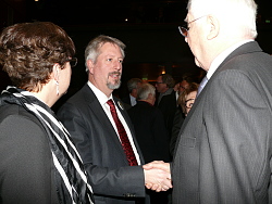 Bürgermeister Tilman Petters begrüßt beim Neujahrsempfang der Stadt Lahr Gäste