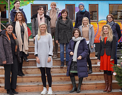 Gruppenbild mit den Teilnehmerinnen