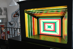 Raumwunder mit Lichtinstallation